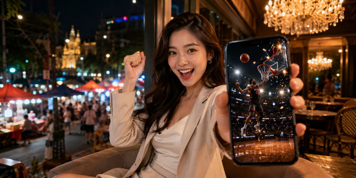 Người chơi cá cược bóng rổ tại Hà Nội